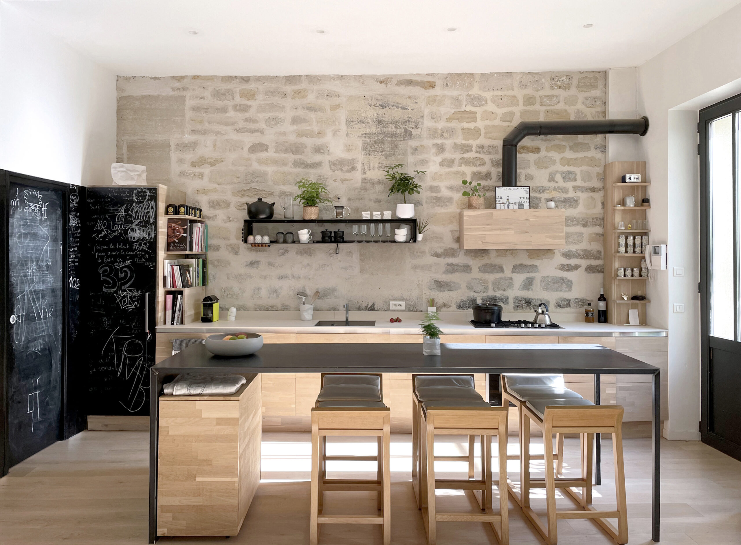 Architecte d'intérieur Saint-Germain-en-Laye - cuisine ouverte