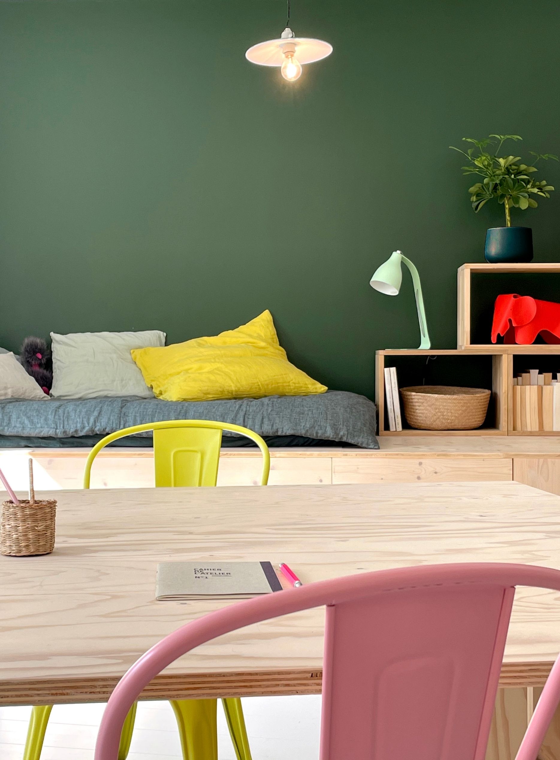 Architecte d'intérieur Saint-Germain-en-Laye - bureau couleur