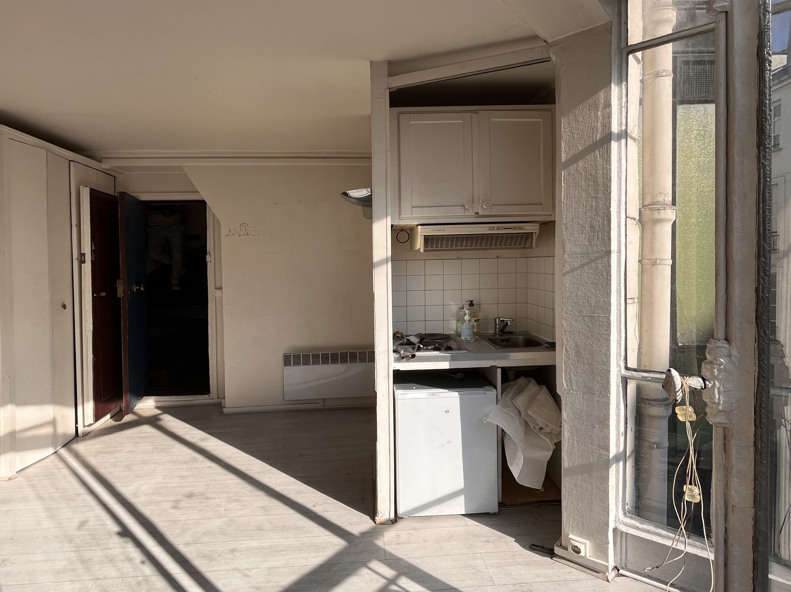Rénovation studio Paris