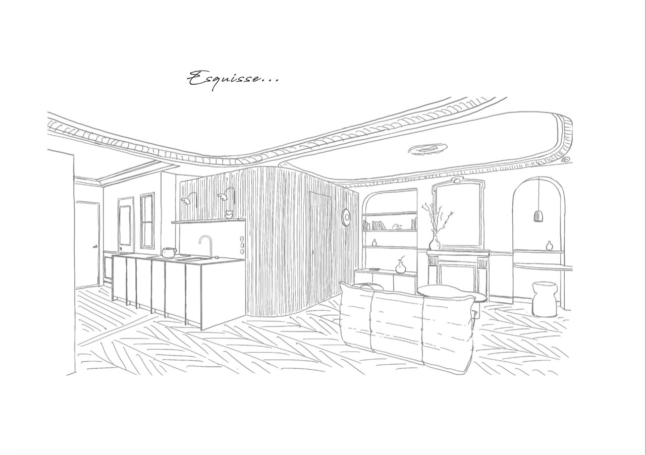 esquisse architecture